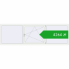 Pricing Tilt-and-Turn 3000x900 mm ALU STANDARD 72 RAL 9016 Traffic white two-sided. Price: 4264,14 zł