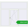 Pricing Tilt-and-Turn 2000x1800 mm REHAU BRILLANT DESIGN RAL 9016 Traffic white two-sided. Price: 655.77 EUR