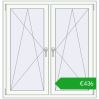 Ustalenie cen Okna skrzydłowe 1245x1295 mm REHAU ENERGY-SAVING SYNEGO MD ANTHRACITE_GREY_STRUKTURAL zewnętrzny. Cena: 435,96 €