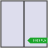 Pricing Tilt-and-Turn 2500x2500 mm REHAU BRILLANT DESIGN BASALT_GREY two-sided. Price: 6 083.15 PLN