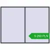 Pricing Tilt-and-Turn 2800x2100 mm REHAU ENERGY-SAVING SYNEGO MD ANTHRACITE_GREY_STRUKTURAL two-sided. Price: 5 250.09 PLN