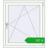 Ustalenie cen Okna rozwierne 860x980 mm EPSILON OPTIMA RAL 9016 Traffic white dwustronny. Cena: 527,18 zł