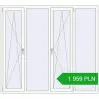 Ustalenie cen Okna skrzydłowe 2000x1800 mm REHAU OPTIMUM EURO-DESIGN 70 RAL 9016 Traffic white dwustronny. Cena: 1 958.59 PLN