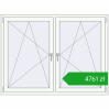 Pricing Tilt-and-Turn 1600x1200 mm ALU STANDARD 72 RAL 9016 Traffic white two-sided. Price: 4760,91 zł