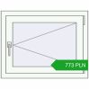Pricing Tilt-and-Turn 750x580 mm REHAU OPTIMUM EURO-DESIGN 70 BLACK_BROWN external. Price: 773.01 PLN