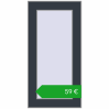 Ustalenie cen Okna skrzydłowe 300x600 mm REHAU OPTIMUM EURO-DESIGN 70 ANTHRACITE_GREY_STRUKTURAL dwustronny. Cena: 58,54 €