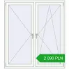 Pricing Tilt-and-Turn 1450x1620 mm REHAU OPTIMUM EURO-DESIGN 70 RAL 9016 Traffic white two-sided. Price: 2 089.87 PLN