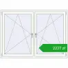 Pricing Tilt-and-Turn 1740x1250 mm REHAU ENERGY-SAVING SYNEGO MD BLACK_BROWN external. Price: 2226,65 zł