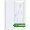 Pricing Tilt-and-Turn 1200x1700 mm REHAU ENERGY-SAVING SYNEGO MD RAL 9016 Traffic white two-sided. Price: 2 103.18 PLN
