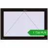 Pricing Tilt-and-Turn 1500x1000 mm REHAU OPTIMUM EURO-DESIGN 70 BLACK_BROWN two-sided. Price: 1 734.29 PLN