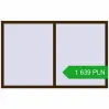 Pricing Tilt-and-Turn 1900x1200 mm REHAU OPTIMUM EURO-DESIGN 70 DARK_OAK two-sided. Price: 1 639.17 PLN
