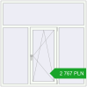 Pricing Tilt-and-Turn 1800x1800 mm REHAU OPTIMUM EURO-DESIGN 70 RAL 9016 Traffic white two-sided. Price: 2 766.96 PLN