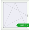 Pricing Tilt-and-Turn 1300x1380 mm REHAU ENERGY-SAVING SYNEGO MD RAL 9016 Traffic white two-sided. Price: 1 674.5 PLN