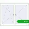 Pricing Tilt-and-Turn 1900x1500 mm REHAU OPTIMUM EURO-DESIGN 70 RAL 9016 Traffic white two-sided. Price: 331,99 €