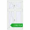 Pricing Tilt-and-Turn 1000x1900 mm REHAU OPTIMUM EURO-DESIGN 70 RAL 9016 Traffic white two-sided. Price: 2 582.11 PLN