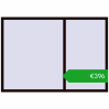 Ustalenie cen Okna skrzydłowe 2040x1430 mm REHAU OPTIMUM EURO-DESIGN 70 CHOCOLATE_BROWN dwustronny. Cena: 396,31 €