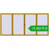 Ustalenie cen Okna skrzydłowe 5000x2300 mm ALU STANDARD 72 RAL 1005 Honey yellow dwustronny. Cena: 13 394.09 PLN