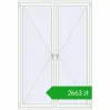 Pricing Tilt-and-Turn 1600x2350 mm REHAU OPTIMUM EURO-DESIGN 70 RAL 9016 Traffic white two-sided. Price: 2662,60 zł