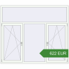 Ustalenie cen Okna skrzydłowe 2100x1800 mm KORSA OPTIMUM REHAU EURO 70. Cena: 622.1 EUR