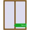 Ustalenie cen Okna skrzydłowe 1170x1500 mm EPSILON OPTIMA GOLDEN OAK dwustronny. Cena: 757,64 zł