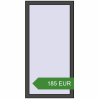 Pricing Tilt-and-Turn 650x1300 mm KORSA BRILLANT DESIGN BASALT_GREY two-sided. Price: 184.98 EUR