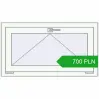 Pricing Tilt-and-Turn 925x510 mm REHAU OPTIMUM EURO-DESIGN 70 RAL 9016 Traffic white two-sided. Price: 699.64 PLN
