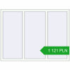 Pricing Tilt-and-Turn 1600x1200 mm REHAU OPTIMUM EURO-DESIGN 70 RAL 9016 Traffic white two-sided. Price: 1 121.09 PLN