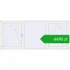 Pricing Tilt-and-Turn 3080x1290 mm REHAU ENERGY-SAVING SYNEGO MD RAL 9016 Traffic white two-sided. Price: 4494,78 zł