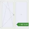 Pricing Tilt-and-Turn 2000x2020 mm KORSA OPTIMUM REHAU EURO 70. Price: 1 067.28 EUR