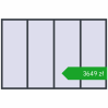 Pricing Tilt-and-Turn 3000x2000 mm REHAU OPTIMUM EURO-DESIGN 70 ANTHRACITE_GREY_STRUKTURAL two-sided. Price: 3648,83 zł