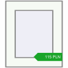 Pricing Tilt-and-Turn 300x350 mm REHAU OPTIMUM EURO-DESIGN 70 RAL 9016 Traffic white two-sided. Price: 114.59 PLN