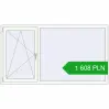 Pricing Tilt-and-Turn 2000x1100 mm REHAU OPTIMUM EURO-DESIGN 70 GOLDEN OAK external. Price: 1 607.87 PLN