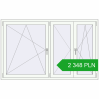 Pricing Tilt-and-Turn 1850x1150 mm REHAU OPTIMUM EURO-DESIGN 70 RAL 9016 Traffic white two-sided. Price: 2 348.36 PLN