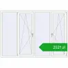 Pricing Tilt-and-Turn 2300x1600 mm REHAU OPTIMUM EURO-DESIGN 70 RAL 9016 Traffic white two-sided. Price: 2520,97 zł