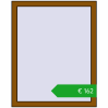 Pricing Tilt-and-Turn 800x1000 mm REHAU OPTIMUM EURO-DESIGN 70 GOLDEN OAK two-sided. Price: 161,65 €