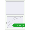 Ustalenie cen Okna skrzydłowe 1000x1500 mm EPSILON OPTIMA RAL 9016 Traffic white dwustronny. Cena: 124.89 EUR
