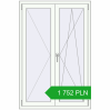 Pricing Tilt-and-Turn 1000x1500 mm REHAU OPTIMUM EURO-DESIGN 70 RAL 9016 Traffic white two-sided. Price: 1 752.4 PLN