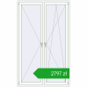 Pricing Tilt-and-Turn 1400x2300 mm REHAU ENERGY-SAVING SYNEGO MD RAL 9016 Traffic white two-sided. Price: 2797,26 zł