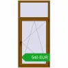 Pricing Tilt-and-Turn 900x1900 mm REHAU OPTIMUM EURO-DESIGN 70 GOLDEN OAK two-sided. Price: 539.81 EUR