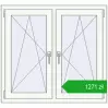 Pricing Tilt-and-Turn 1065x980 mm REHAU ENERGY-SAVING SYNEGO MD RAL 9016 Traffic white two-sided. Price: 1271,34 zł
