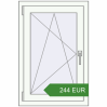 Pricing Tilt-and-Turn 600x900 mm KORSA OPTIMUM REHAU EURO 70. Price: 244.04 EUR