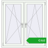 Ustalenie cen Okna skrzydłowe 1185x1250 mm REHAU ENERGY-SAVING SYNEGO MD BLACK_BROWN zewnętrzny. Cena: 467,59 €