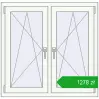 Pricing Tilt-and-Turn 1035x1010 mm REHAU ENERGY-SAVING SYNEGO MD RAL 9016 Traffic white two-sided. Price: 1277,67 zł