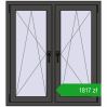 Pricing Tilt-and-Turn 1020x1130 mm REHAU ENERGY-SAVING SYNEGO MD BASALT_GREY two-sided. Price: 1816,52 zł
