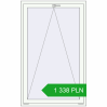 Pricing Tilt-and-Turn 1000x1600 mm REHAU OPTIMUM EURO-DESIGN 70 RAL 9016 Traffic white two-sided. Price: 1 338.01 PLN