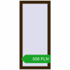 Pricing Tilt-and-Turn 520x1150 mm REHAU OPTIMUM EURO-DESIGN 70 DARK_OAK two-sided. Price: 558.47 PLN