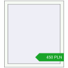 Pricing Tilt-and-Turn 850x950 mm REHAU OPTIMUM EURO-DESIGN 70 RAL 9016 Traffic white two-sided. Price: 449.57 PLN