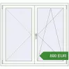 Pricing Tilt-and-Turn 1400x1300 mm KORSA ENERGY-SAVING REHAU SYNEGO MD. Price: 889.6 EUR