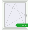 Pricing Tilt-and-Turn 1100x1250 mm REHAU ENERGY-SAVING SYNEGO MD RAL 9016 Traffic white two-sided. Price: 334.64 EUR