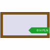Pricing Tilt-and-Turn 1150x600 mm REHAU OPTIMUM EURO-DESIGN 70 GOLDEN OAK two-sided. Price: 614.26 PLN